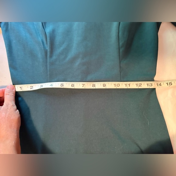 Old Navy teal bell sleeve midi dress size XS - Picture 7 of 9